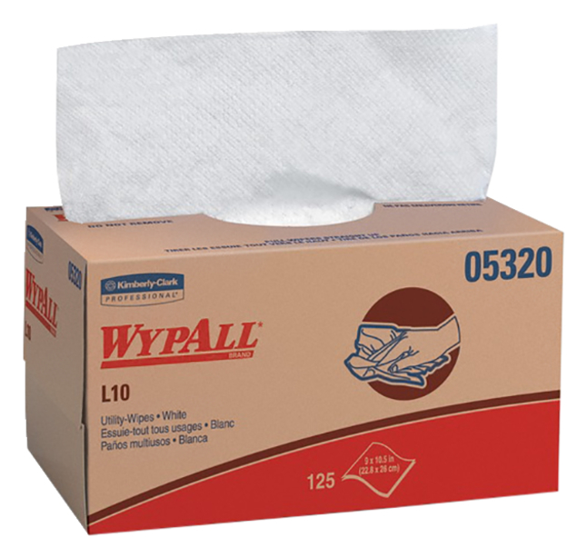 WYPALL L10 Utility Wipes, Item Number 2050167