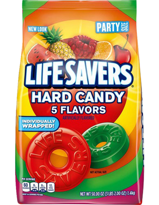 Life Savers Hard Candy, Assorted Flavors, Item Number 2050204