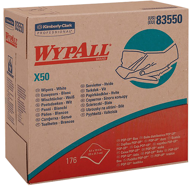 WYPALL X50 Cloths, Item Number 2050217
