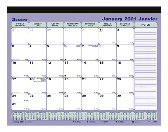 Rediform Magnetic Monthly Calendar, Item Number 2050261