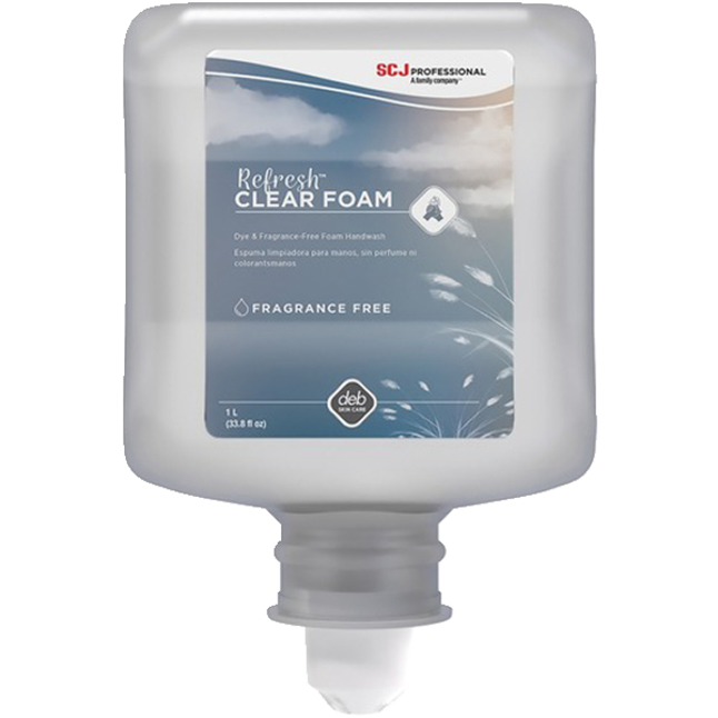 SC Johnson Hypoallergenic Foam Hand Soap, 33.8 Fluid Ounces, Item Number 2050288