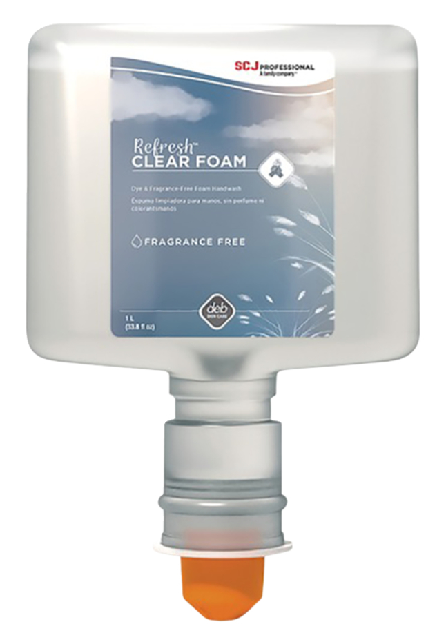 SC Johnson Hypoallergenic Foam Hand Soap, 40.6 Fluid Ounces, Item Number 2050322