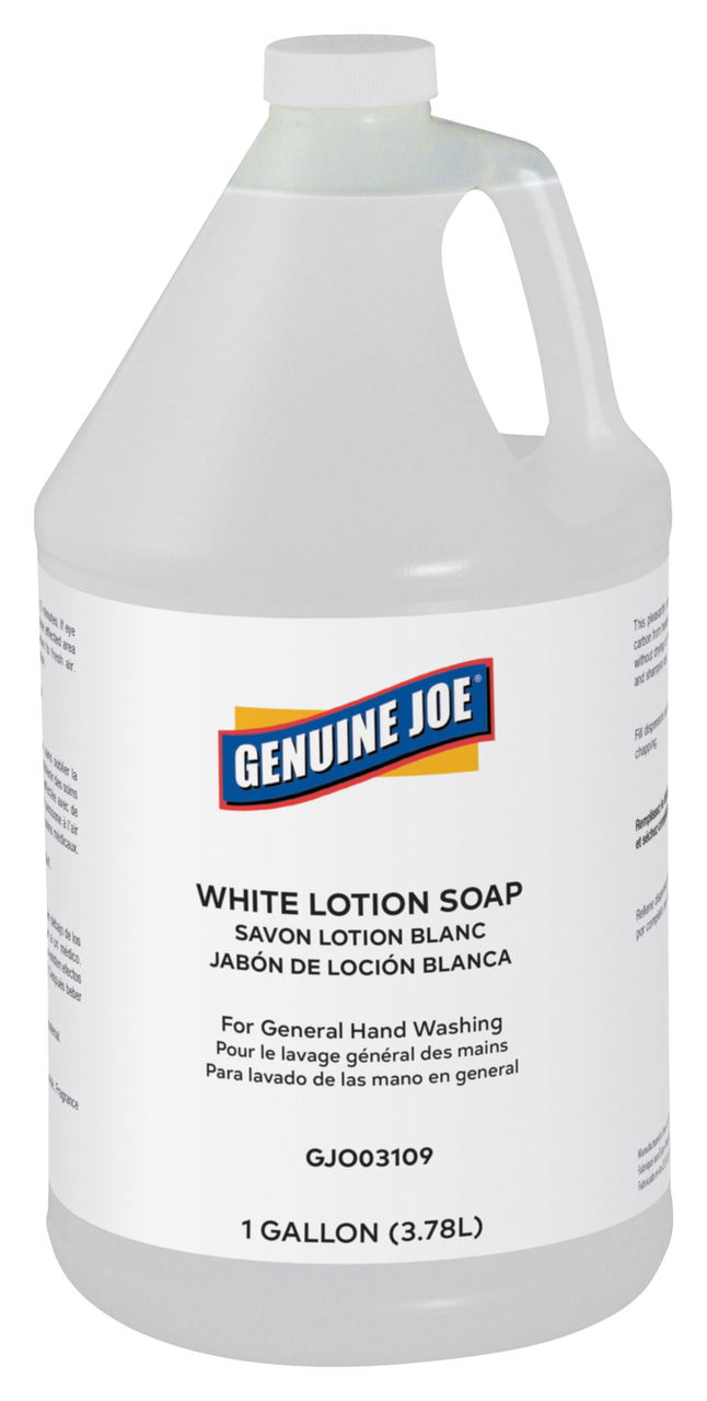 Genuine Joe Lotion Soap, 1 Gallon, Case of 4, Item Number 2050345
