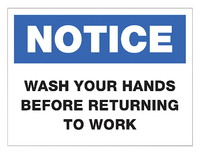 罗雷尔通知洗手标志，项目编号2050457