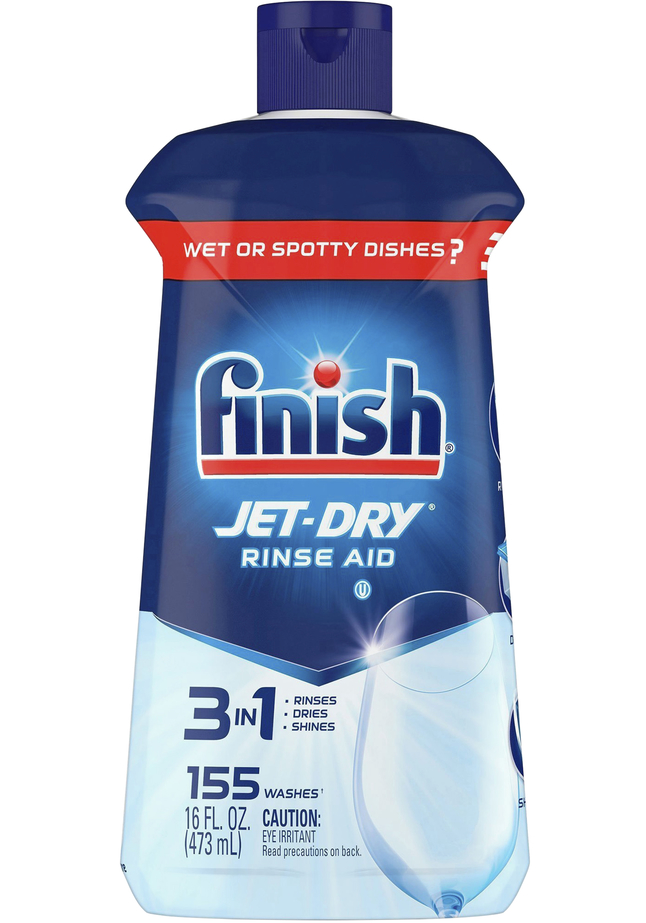 Finish Large Jet-Dry Rinse Aid, 16 Ounces, Item Number 2050495
