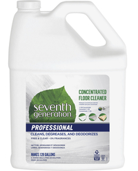 Seventh Generation Concentrated Floor Cleaner, 128 Fluid Ounces, Lemon Chamomile Scented, Item Number 2050538