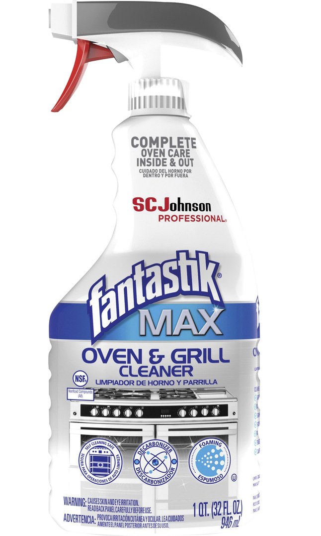 Fantastik Max Oven and Grill Cleaner, 32 Fluid Ounces, Item Number 2050545