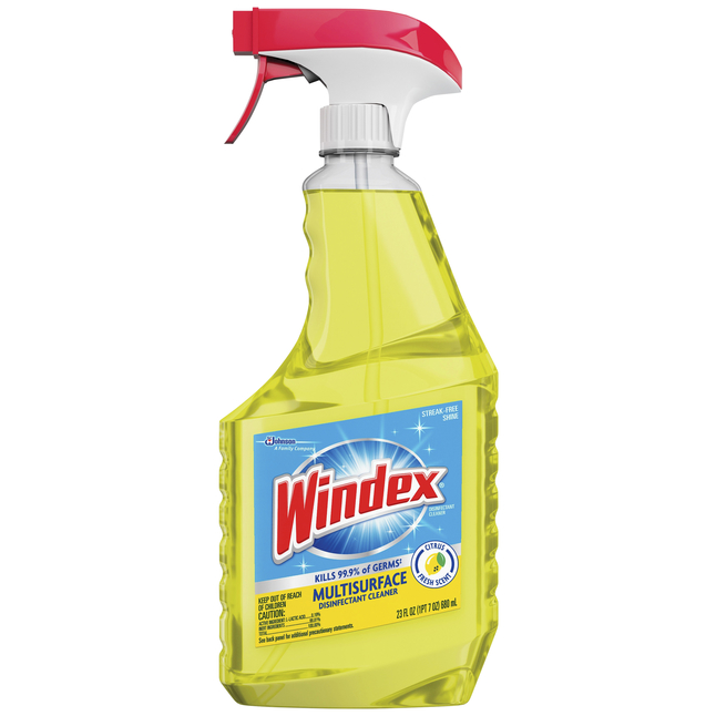 Image for Windex MultiSurface Disinfectant Spray, 23 Fluid Ounces from School Specialty
