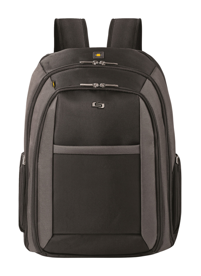 Solo Sterling Metropolitan Backpack, Black, Item Number 2050569