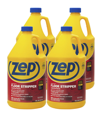 Zep Heavy-Duty Floor Stripper Concentrate, 128 Fluid Ounces, Blue, Carton of 4, Item Number 2050572