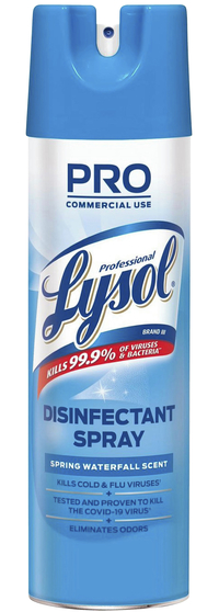 Lysol Professional Brand Disinfectant Spray, 19 Ounce Aerosol Can, Fresh Scent, Item Number 2051135