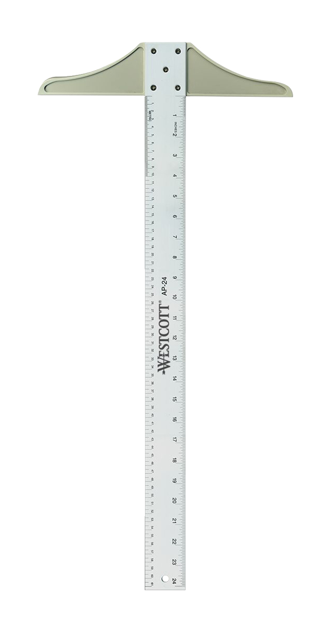 Image for Westcott Aluminum T-Square, 24 Inches from School Specialty