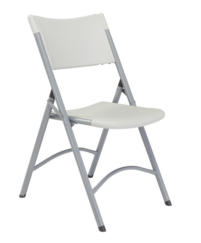 White 2 X Folding Chair 