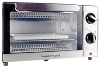 Coffee Pro Haus-Maid Toaster Oven - Toast, Bake, Broil, Bake - Gray, Item Number 2051355