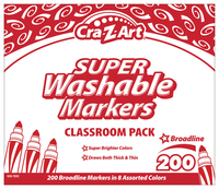 Cra-Z-Art Washable Markers Classpack, Item #2051508