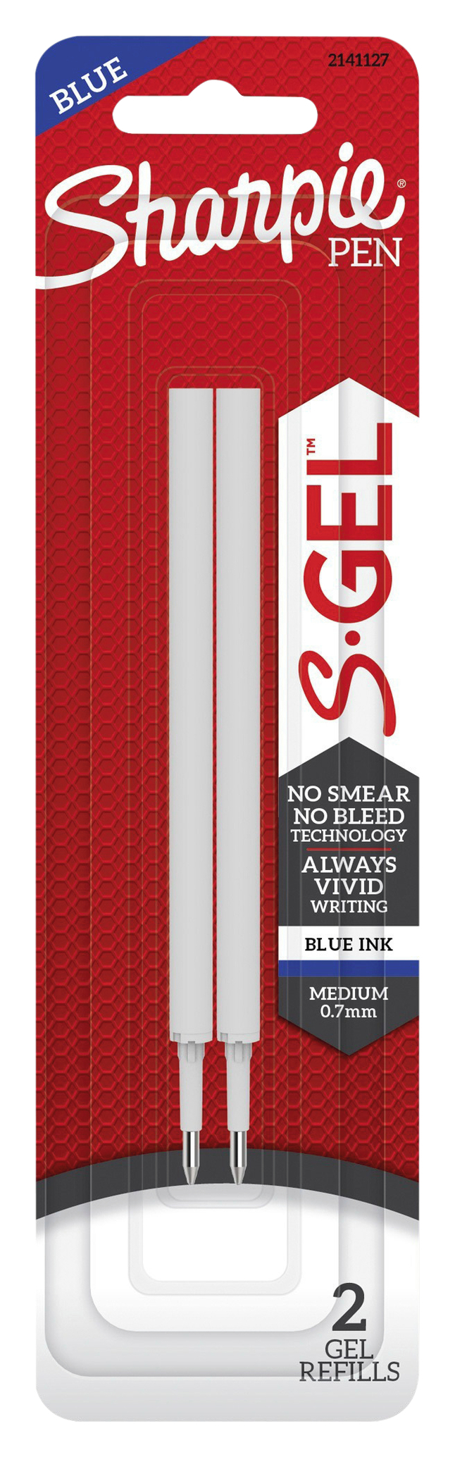 Image for Sharpie S-Gel Refills, Blue Ink, Medium Point, 0.7 mm, Pack of 2 from School Specialty