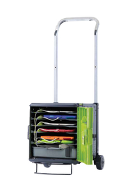 Copernicus Tech Tub2 Trolley for iPads for use with USB-C 20W Adapter, Holds 6 Devices, Item Number 2087481