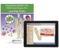 Newpath Learning Maintaining Life of the Human Body Student Learning Guide with Online Lesson, Item Number 2087484