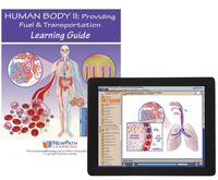 Image for Newpath Learning Providing Fuel and Transportation to the Human Body Student Learning Guide with Online Lesson from SSIB2BStore