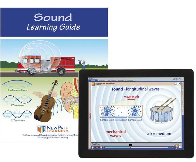 Newpath Learning All About Sound Student Learning Guide with Online Lesson, Item Number 2087497
