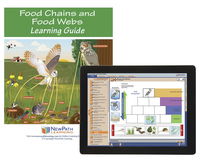 Newpath Learning Food Chains and Food Webs Student Learning Guide with Online Lesson, Item Number 2087514