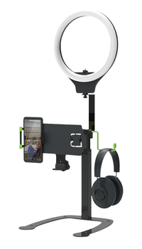 Dewey Video/Podcasting and Document Camera Stand with Ring Light
