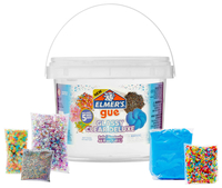 Elmer's GUE Pre-Made Slime, 3 Lb Bucket, Clear with Mix-Ins, Item Number 2088553