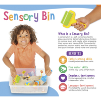 Sensory Bin: Construction Zone - Creativity for Kids