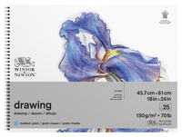 Image for Winsor & Newton Drawing Pad, 18 x 24 Inches from School Specialty