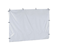 快速遮阳雨棚墙板，10英尺，白色，项目编号2088983