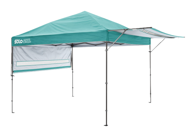 Quik Shade Solo Steel 170 Straight Leg Canopy, 10 x 17 Feet, Turquoise, Item Number 2088998