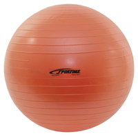 Sportime Anti Burst Exercise Ball, 21-1/2 Inches, Orange, Item Number 2089042