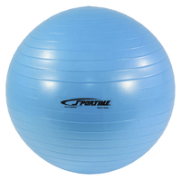 Sportime Anti Burst Exercise Ball, 17-1/2 Inches, Blue, Item Number 2089043