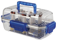 Image for Heathrow Duraporter Sample or Specimen Transport Container, Clear/Blue from SSIB2BStore