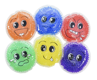 Image for Abilitations Gel Bead Emotion Sensory Fidget Bags, Set of 6 from School Specialty