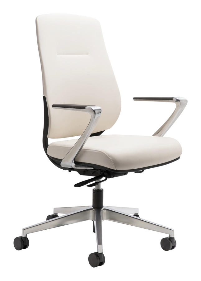 AIS Auburn High-Back Task Chair, 18 x 30 x 42-1/4 Inches, Ivory, Item Number 2089244