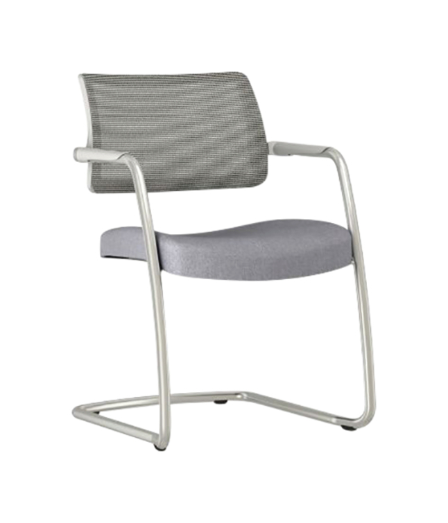 Image for AIS Devens Side Chair, 22-1/2 x 23 x 32-1/2 Inches, Gray from School Specialty