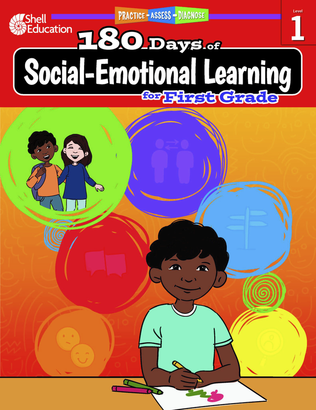 Image for Shell Education 180 Days of Social-Emotional Learning, First Grade from School Specialty
