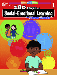 Image for Shell Education 180 Days of Social-Emotional Learning, First Grade from SSIB2BStore