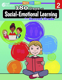 Shell Education 180 Days of Social-Emotional Learning, Second Grade, Item Number 2089436