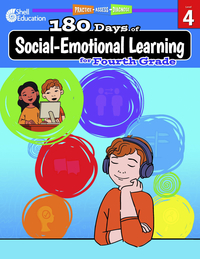 Image for Shell Education 180 Days of Social-Emotional Learning, Fourth Grade from SSIB2BStore