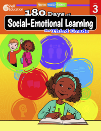 Shell Education 180 Days of Social-Emotional Learning, Third Grade, Item Number 2089438