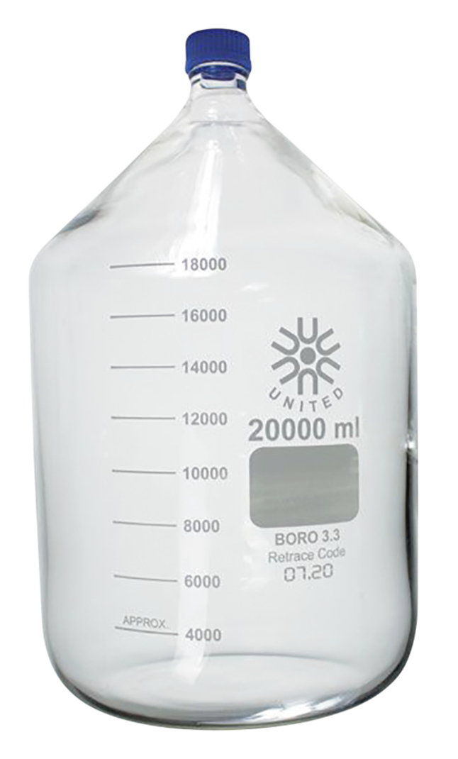 United Scientific Media/Storage Bottle, 20000ml, Item Number 2089894