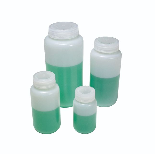 United Scientific Reagent Bottles, Wide Mouth, HDPE, 250ml, Item Number 2089904