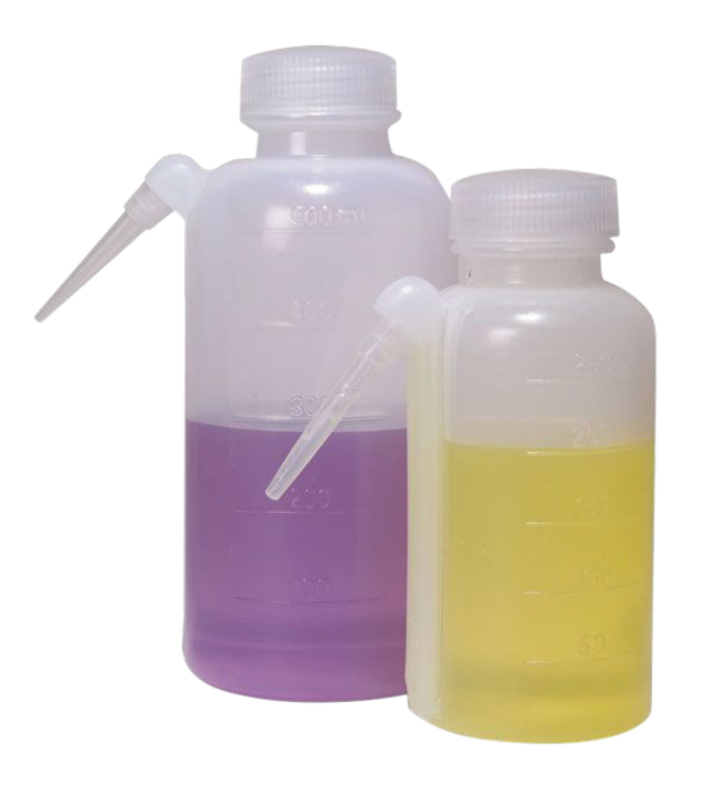 United Scientific Wash Bottles, Unitary, LDPE, 500ml, Item Number 2089919