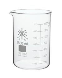 United Scientific Beakers, Low Form, Borosilicate Glass, 1500ml, Item Number 2089924