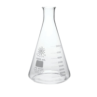 Image for United Scientific Erlenmeyer Flask, Narrow Mouth, Borosilicate Glass, 5000ml from SSIB2BStore