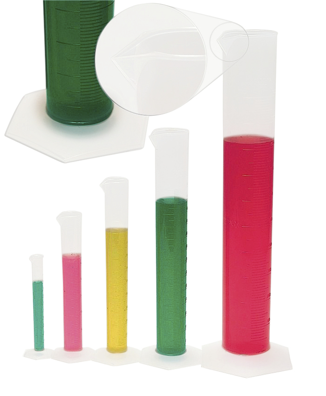 Image for United Scientific Measuring Cylinder, Hex Base, pp, 2000ml from School Specialty