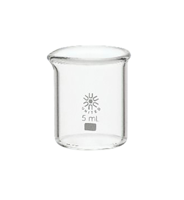 United Scientific Beakers, Low Form, Borosilicate Glass, 5ml, Item Number 2090002