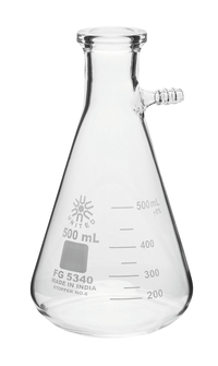 United Scientific Filtering Flask, Borosilicate Glass, 500ml, Item Number 2090008